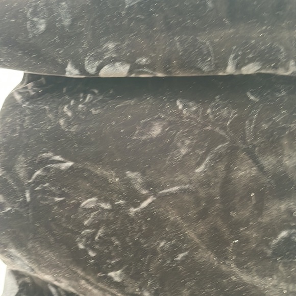 Little velvet black mini skirt - Picture 3 of 4